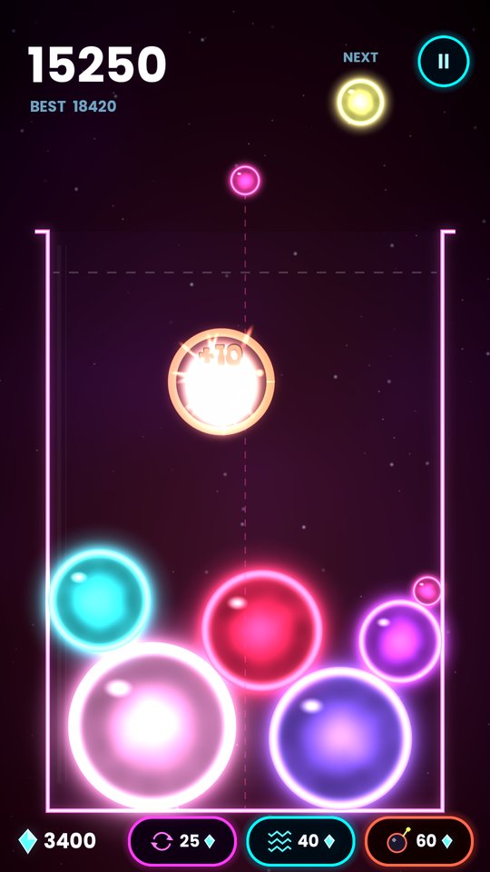 Classic mode with the Synthwave theme