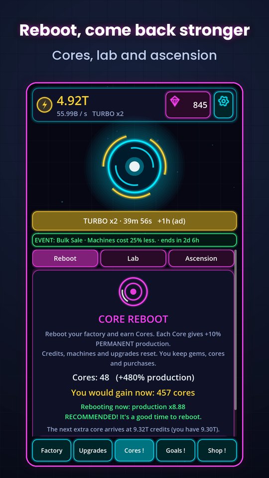 Core reboot