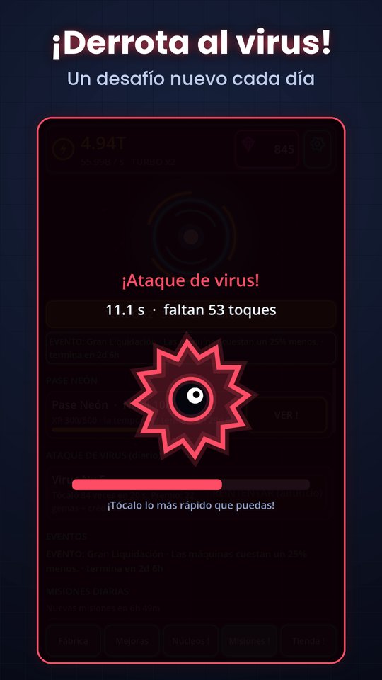 Ataque de virus diario