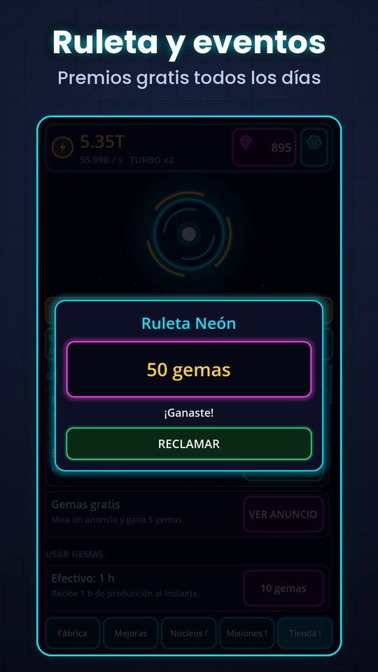 Ruleta Neón diaria